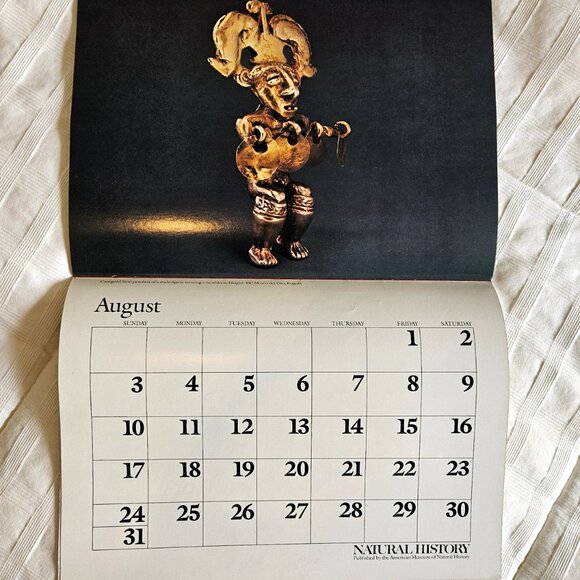 1980 Calendar "GOLD of El DORADO: THE HERITAGE OF COLOMBIA" - Picture 11 of 16